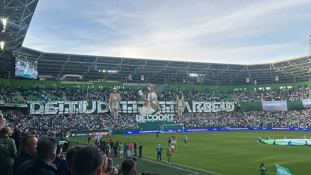 Voetbal uitje leukvoormannen.nl