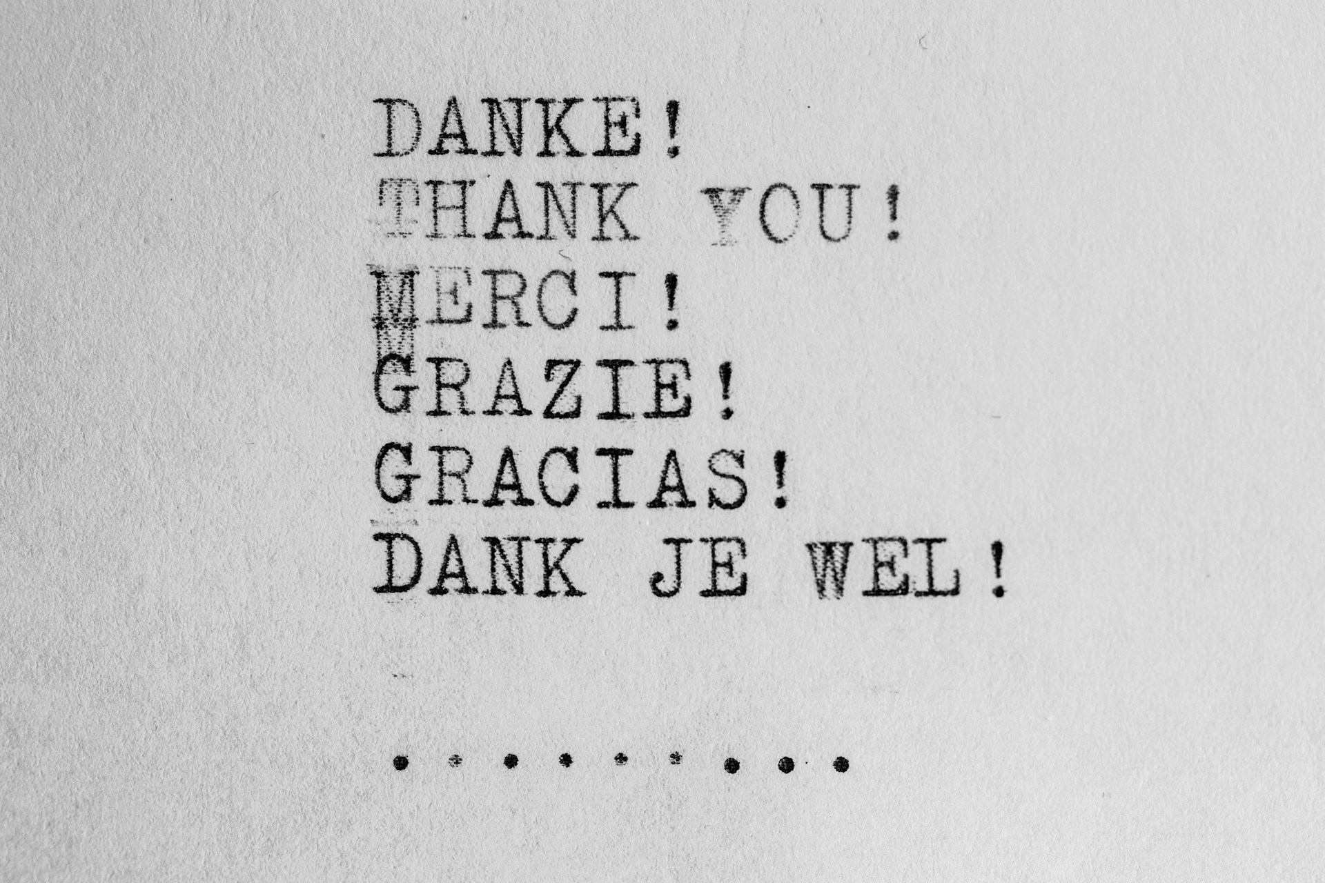 Zo zeg je bedankt als een pro: 5 originele manieren