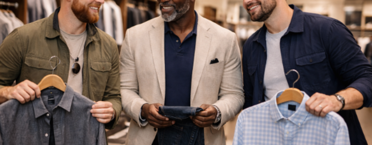 Grote maten herenkleding: waarom het eindelijk wél leuk wordt om te shoppen